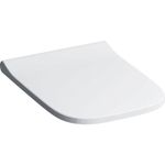 Asiento y tapa del inodoro, serie Geberit Smyle Square diseño esbelto. Con mecanismo softclosing